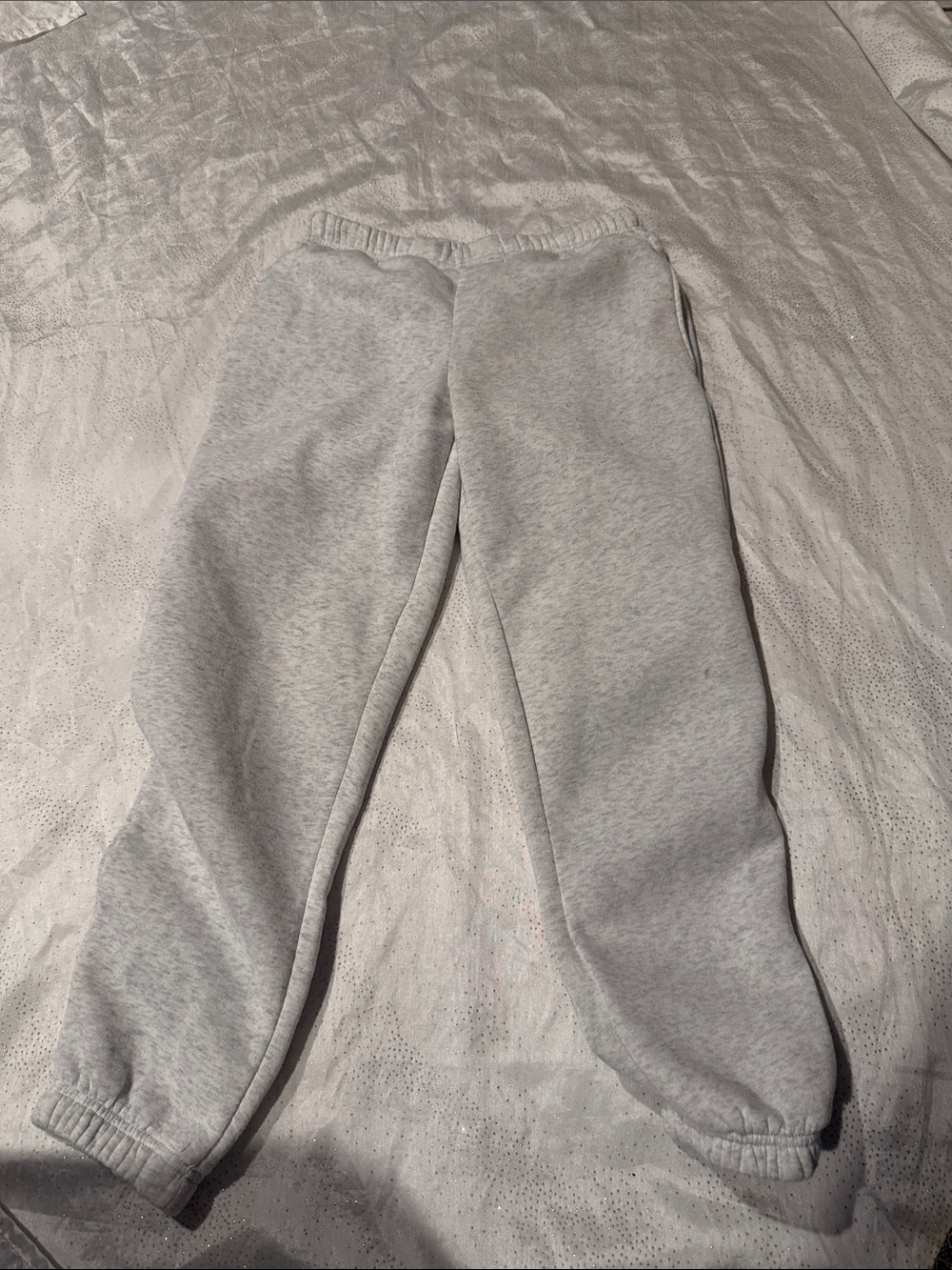 Charlotte Russe Light Gray Sweatpants - for teens size L